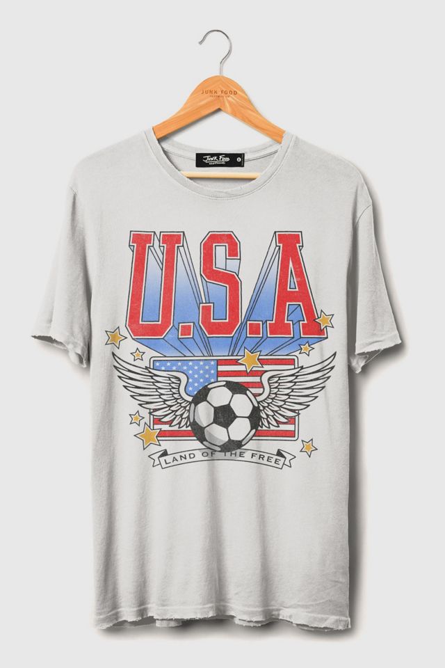 Junk Food USA Land of the Free Vintage Tee #1