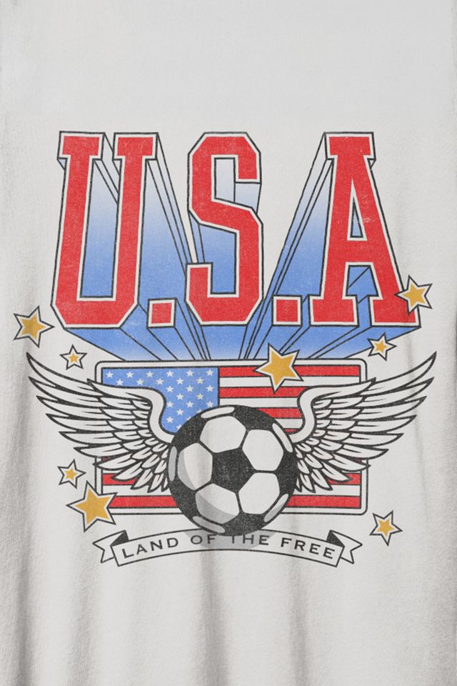 Junk Food USA Land of the Free Vintage Tee #3