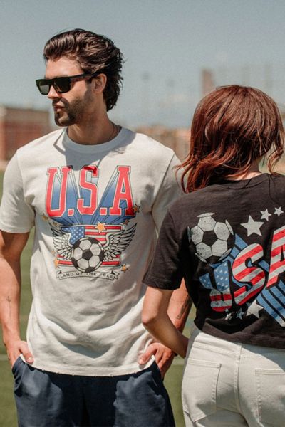 Junk Food USA Land of the Free Vintage Tee