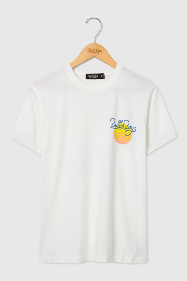 Junk Food Women's The Beach Boys Palm and Waves Vintage Tee #2