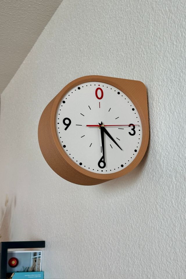 Pure MDRN Cero Station Clock #1