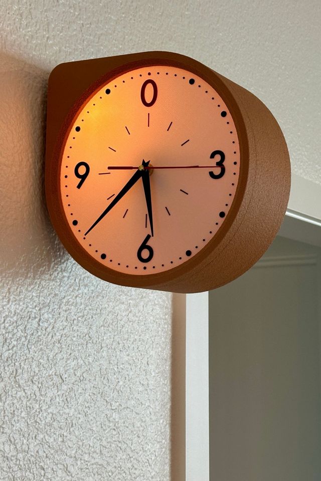 Pure MDRN Cero Station Clock #2