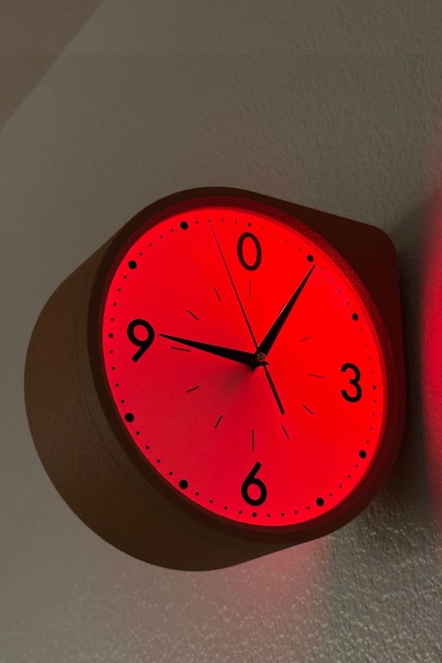 Pure MDRN Cero Station Clock #3
