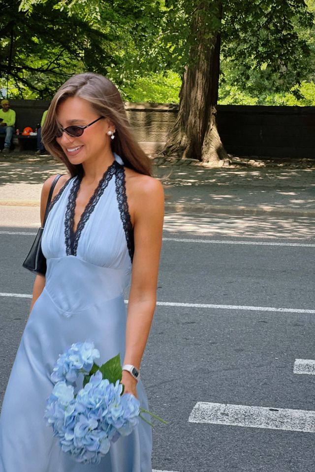 WeWoreWhat Halter Midi Dress #3