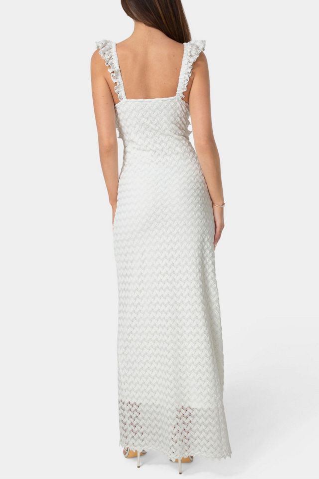 Bebe Lace Keyhole Maxi Dress #2