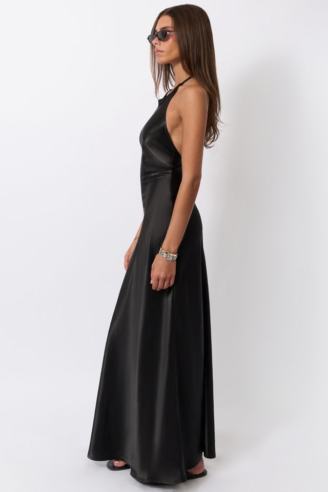 WeWoreWhat Backless Halter Dress #3