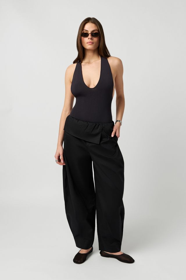 WeWoreWhat Pull On Fold Over Pant #3
