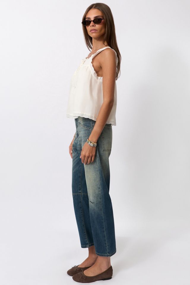 WeWoreWhat Baby Doll Lace Top #1