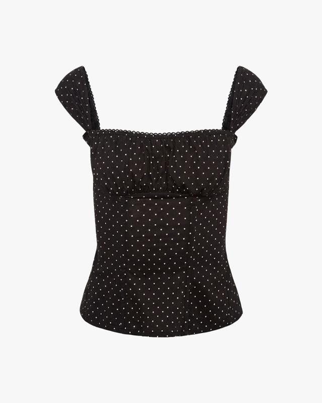 WeWoreWhat Cap Sleeve Ruched Cup Corset #3