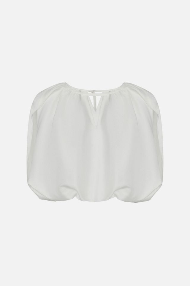 WeWoreWhat Cape Bubble Top #4