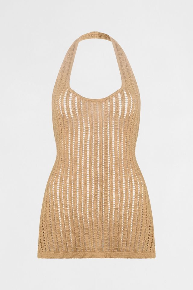 WeWoreWhat Crochet Halter Tunic #3