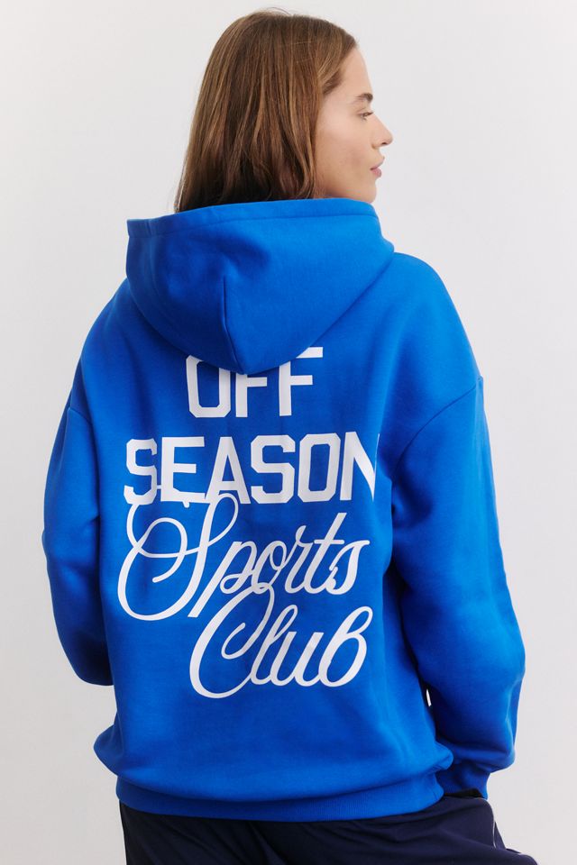 Off Season NFL Team Graphic Fleece Oversized Hoodie Sweatshirt