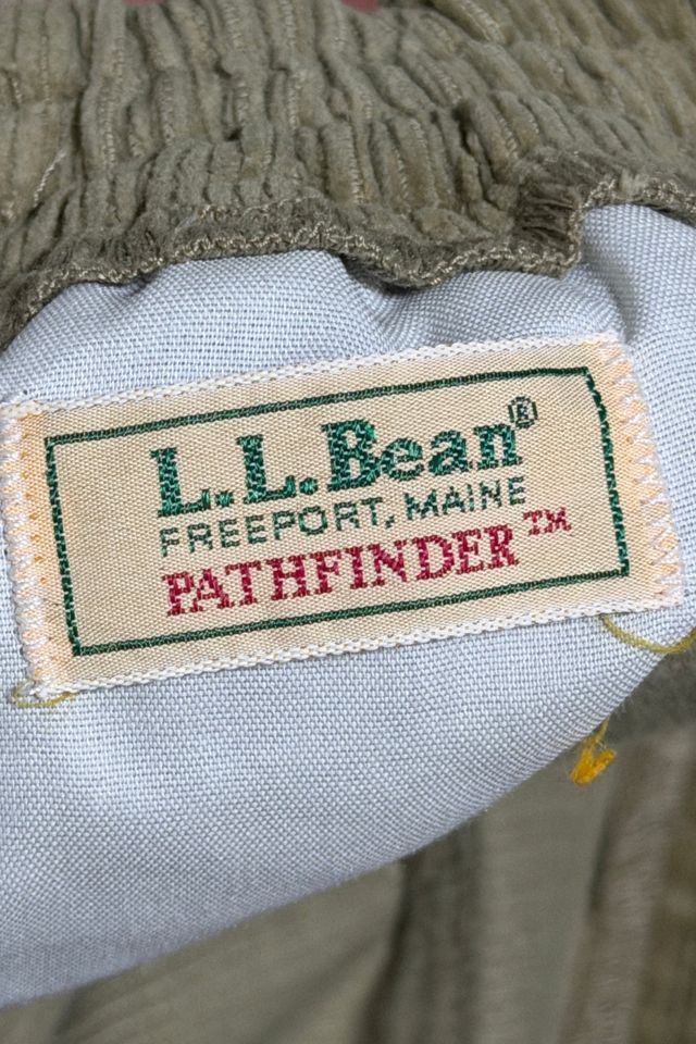 Vintage 1980's LL Bean Pleated Corduroy Hiking Pants #2