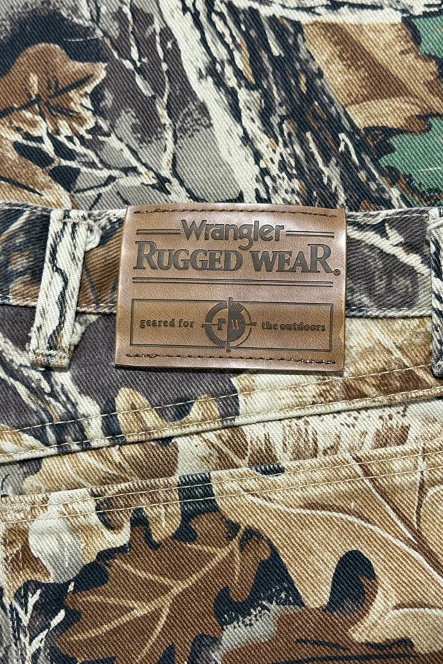 Vintage 1990's Wrangler Leaf Camo Pants #1