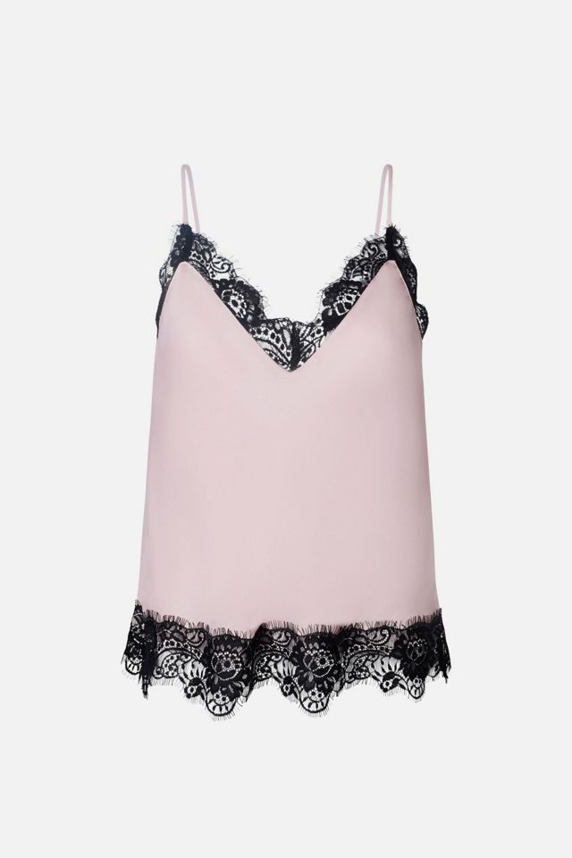 WeWoreWhat Lace Silk Cami Top #4