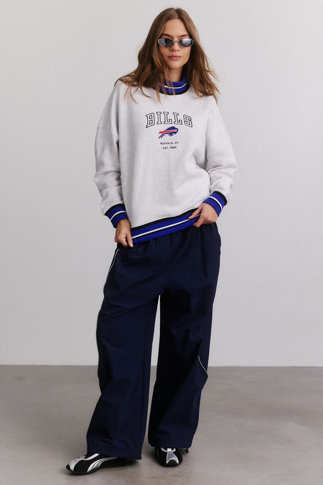 Off Season NFL Graphic Mockneck Pullover Sweatshirt #1