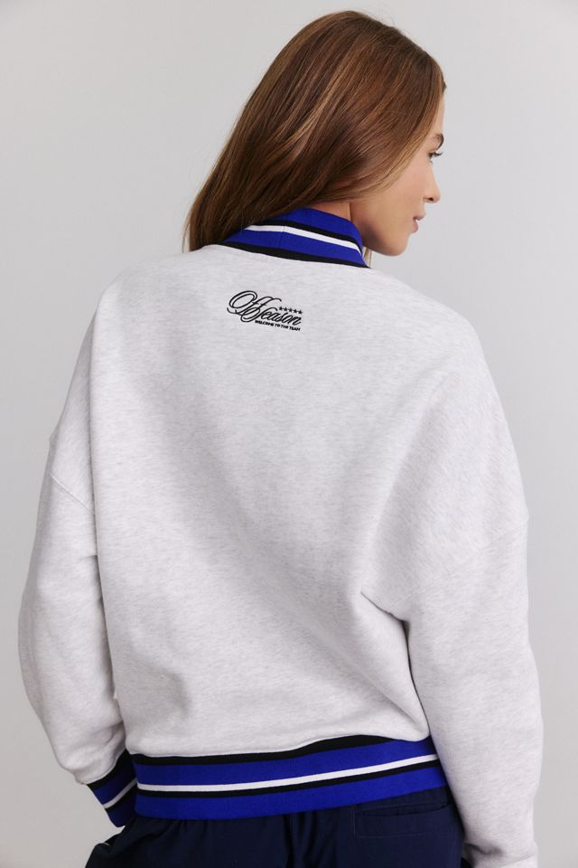 Off Season NFL Graphic Mockneck Pullover Sweatshirt #3