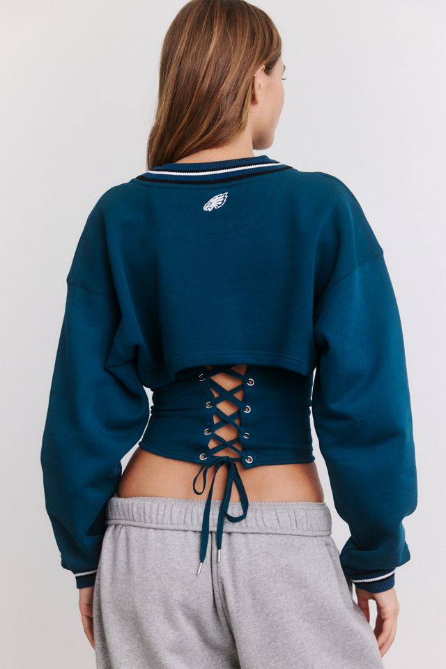 Off Season NFL Graphic Fleece Shrug Cami Set #3