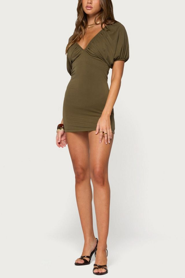 Edikted Heloise Puff Sleeve Mini Dress #3