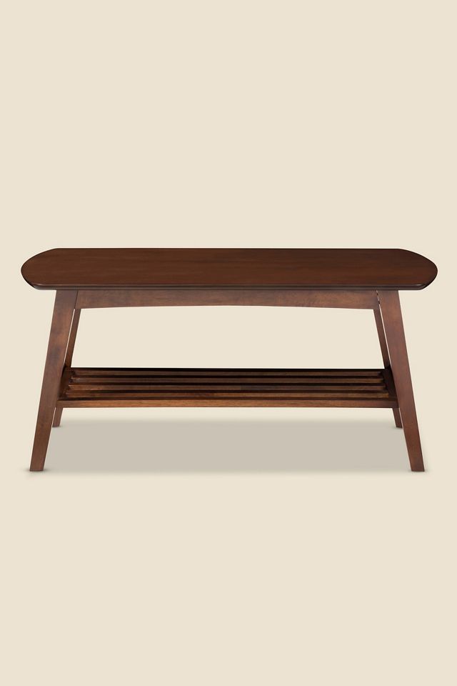 Tatum Mid-Century 2-Tier Coffee Table #1