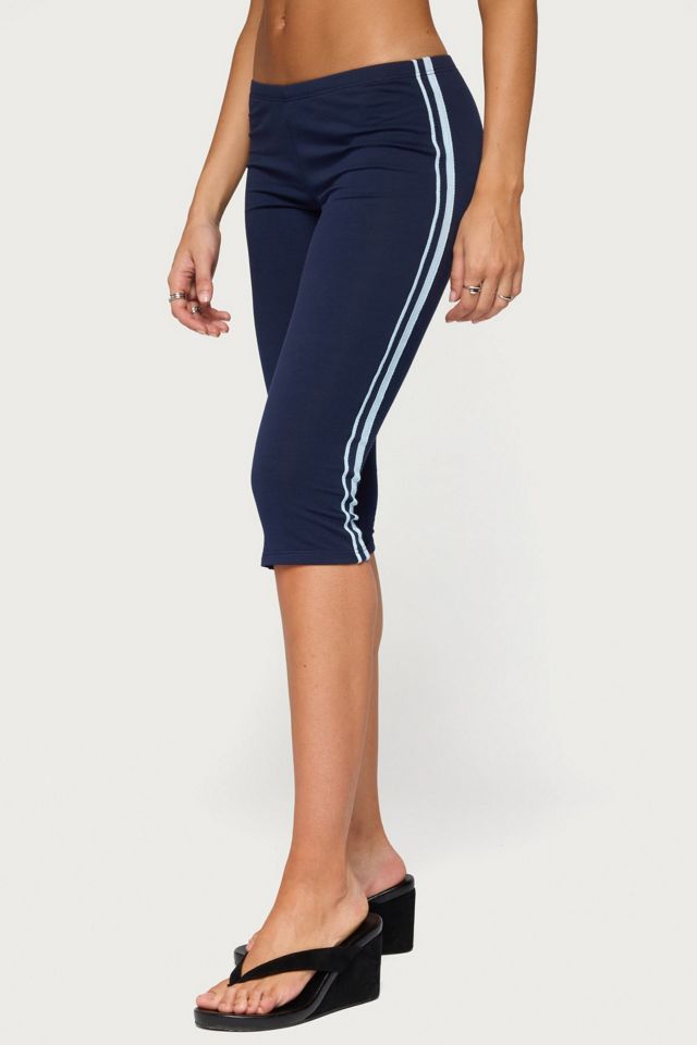 Edikted Danie Stripey Capri Leggings #2