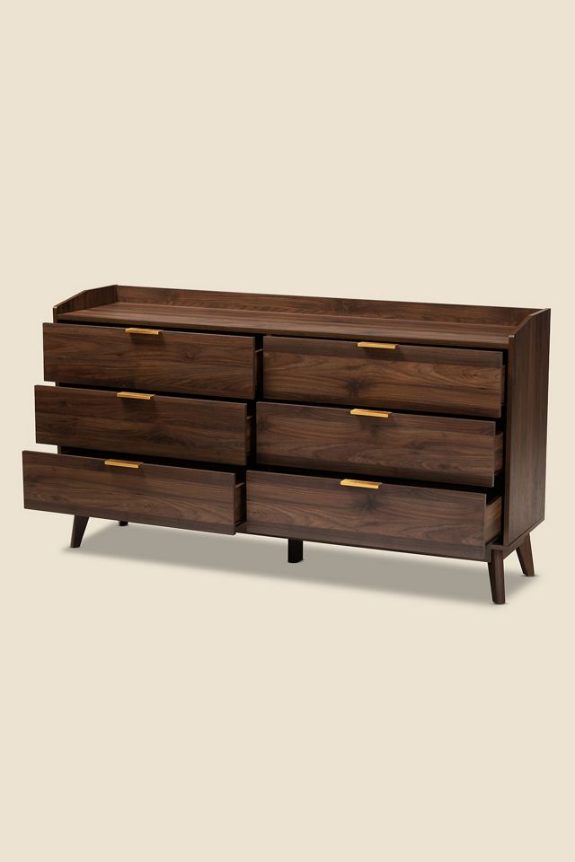 Finley Wide 6-Drawer Dresser #1