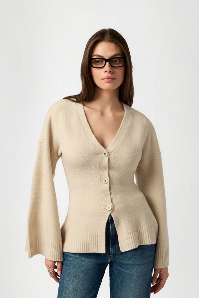 WeWoreWhat Cinched Waist Cardigan #1
