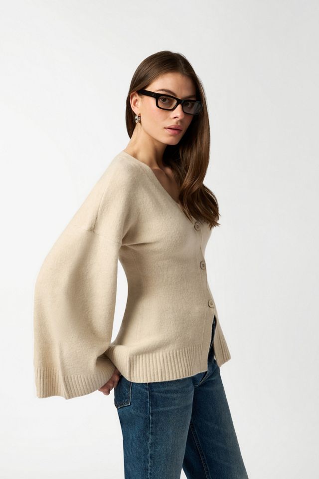 WeWoreWhat Cinched Waist Cardigan #2
