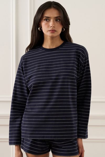WeWoreWhat Long Sleeve Boxy Shirt