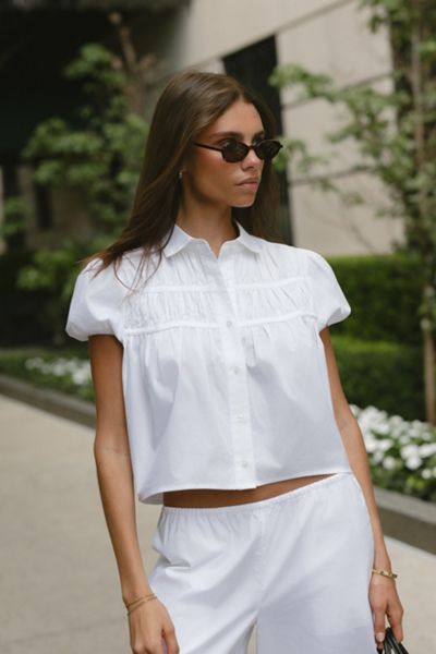 WeWoreWhat Puff Sleeve Top