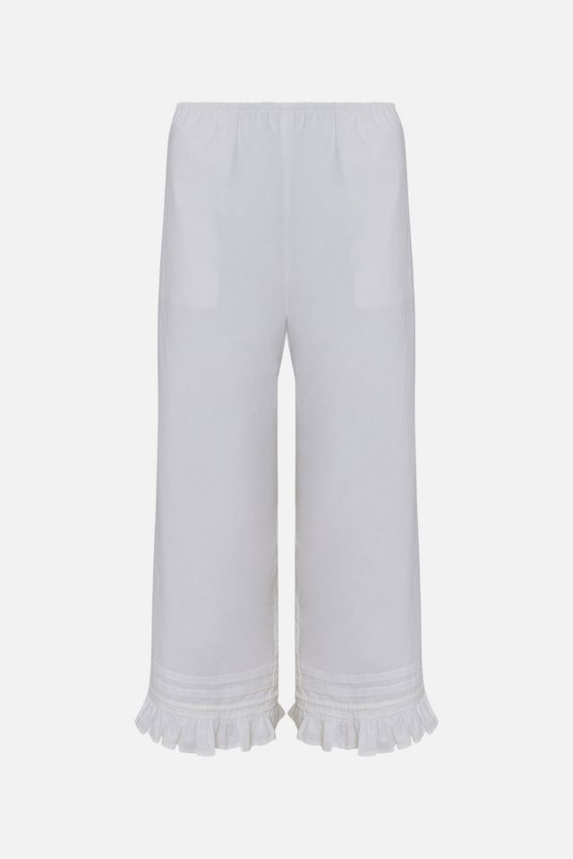 WeWoreWhat Ruffle Pull On Pant #4