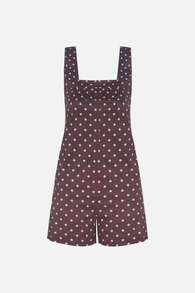 WeWoreWhat Square Neck Romper #4