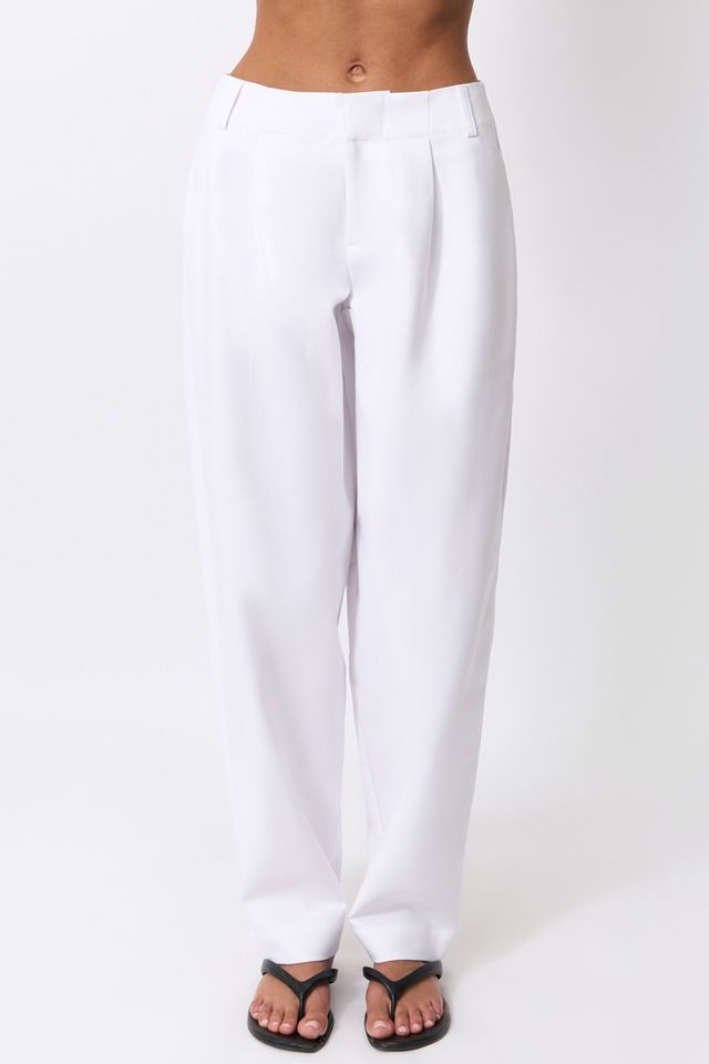 WeWoreWhat Tapered Pleated Pant #1