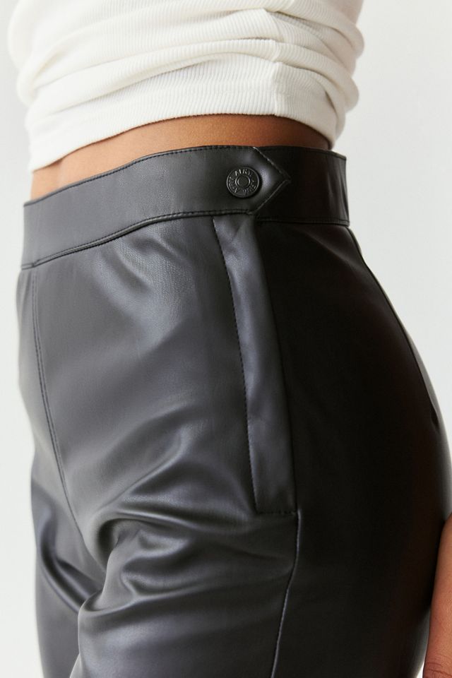 AFRM Calla Faux Leather Capri Pants #4