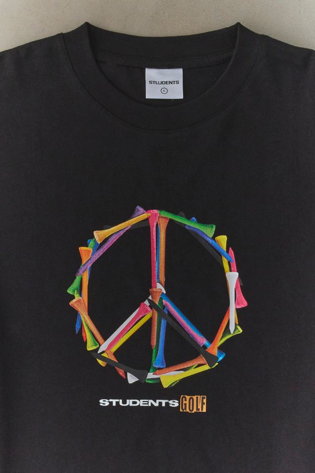 Students Golf Give Me Peace Graphic Tee #2