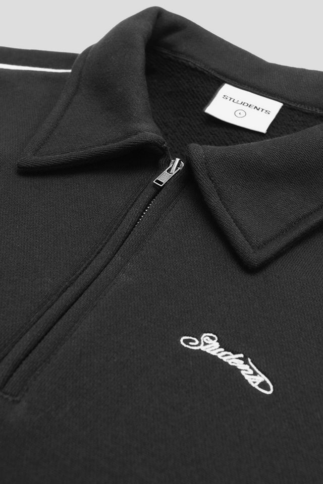 Students Golf Del Norte Zip Polo Sweatshirt #1