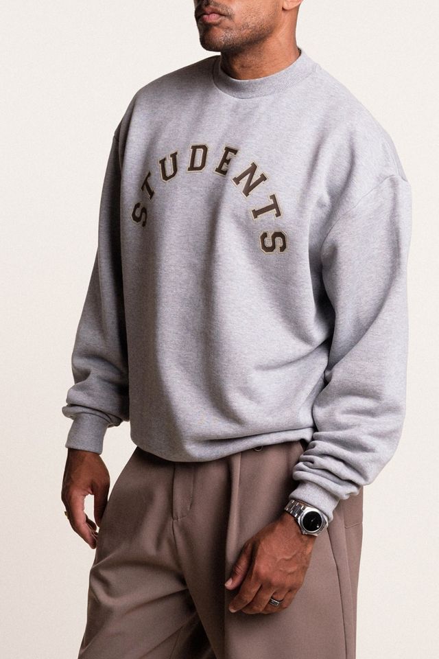 Students Golf Academics Graphic Crew Neck Sweatshirt #1