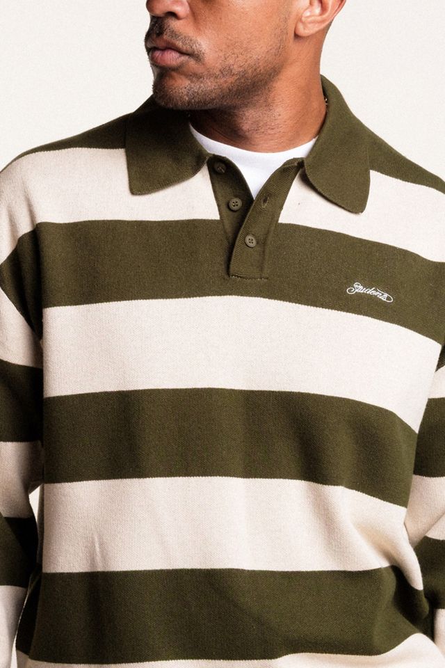 Students Golf Whittier Knit Long Sleeve Polo Tee #2