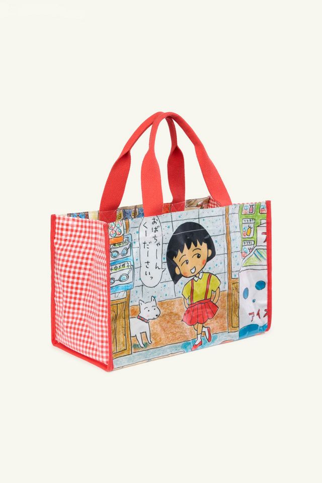 Strawberry Western Chibi Maruko Chan Carryall Bag #3