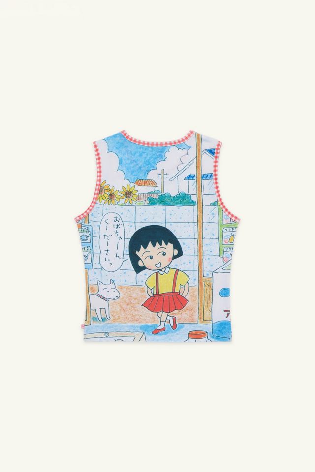 Strawberry Western Chibi Maruko Chan Sweet Shopper Tank #4