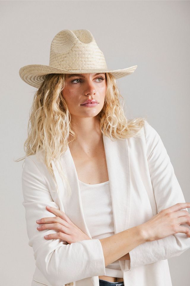 Gigi Pip Linny Straw Cowboy Hat #1