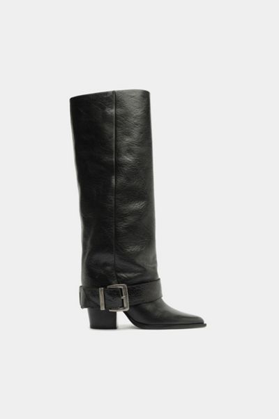 Schutz Parker Up Booties
