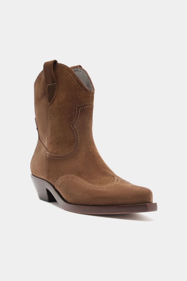 Schutz Nash Suede Booties #1
