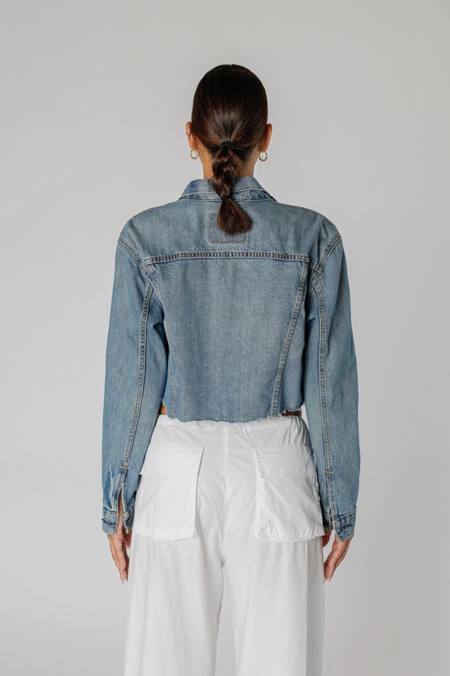 Frankie Collective Vintage Crop Denim Jacket #1