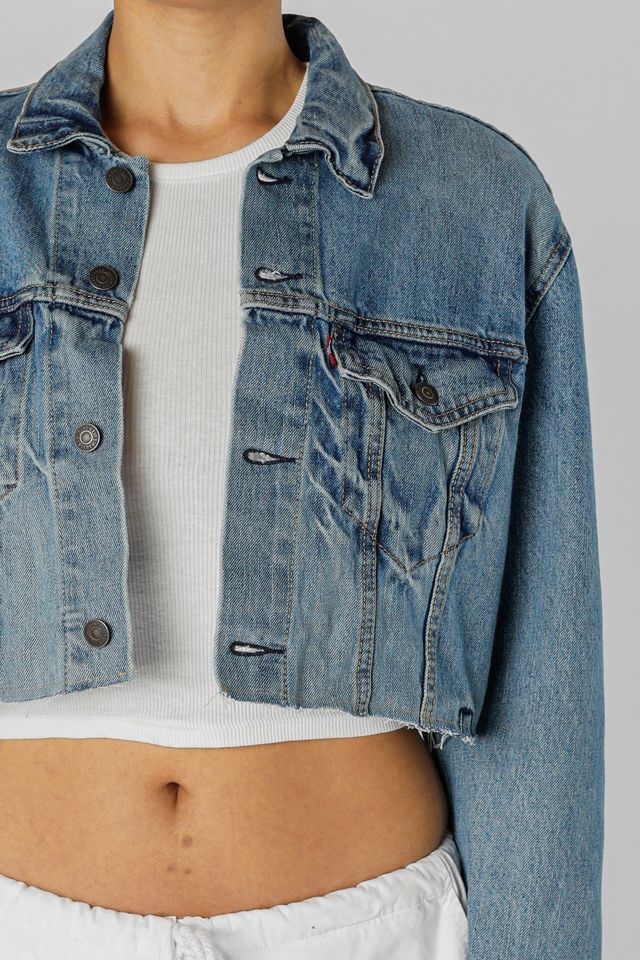 Frankie Collective Vintage Crop Denim Jacket #2
