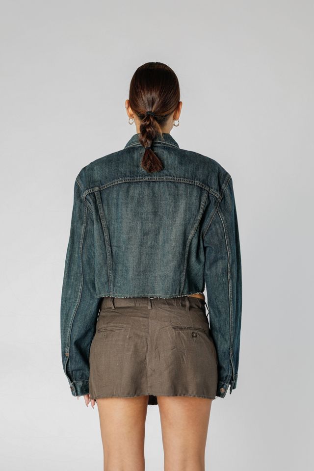 Frankie Collective Vintage Crop Denim Jacket #1