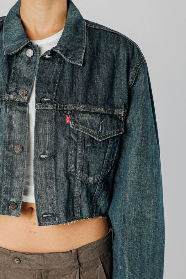 Frankie Collective Vintage Crop Denim Jacket #2
