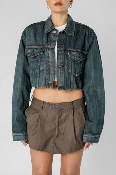 Frankie Collective Vintage Crop Denim Jacket