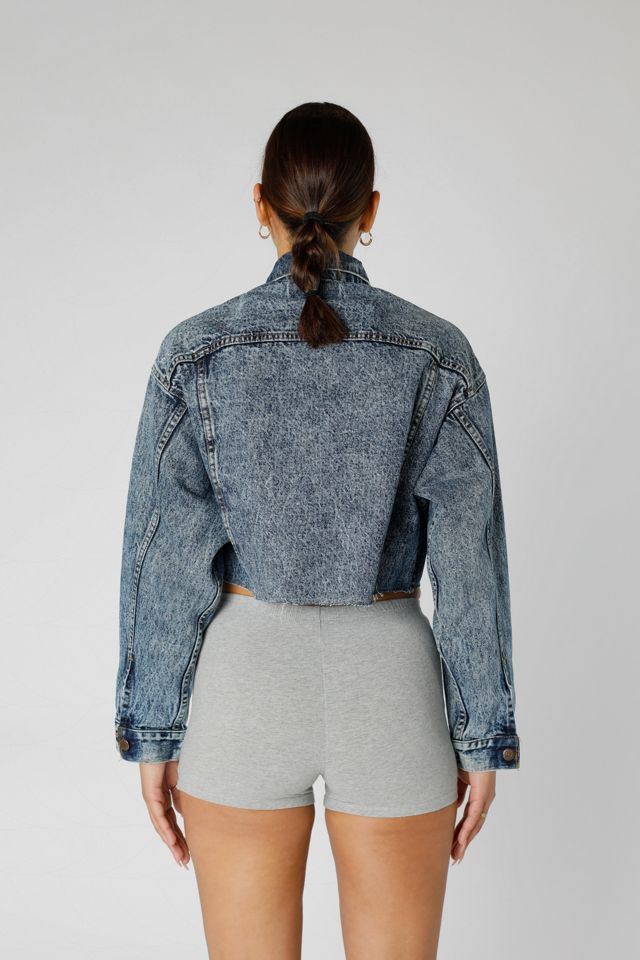 Frankie Collective Vintage Crop Denim Jacket #1