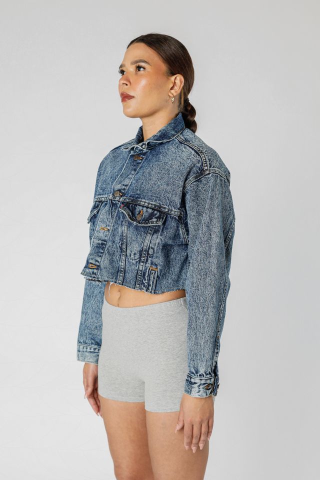 Frankie Collective Vintage Crop Denim Jacket #2